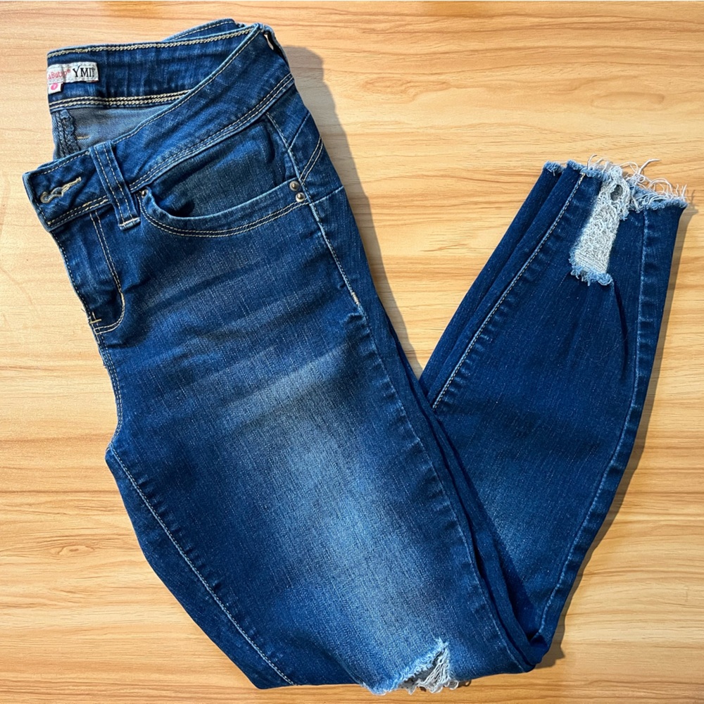 YMI Distressed Skinny Jeans